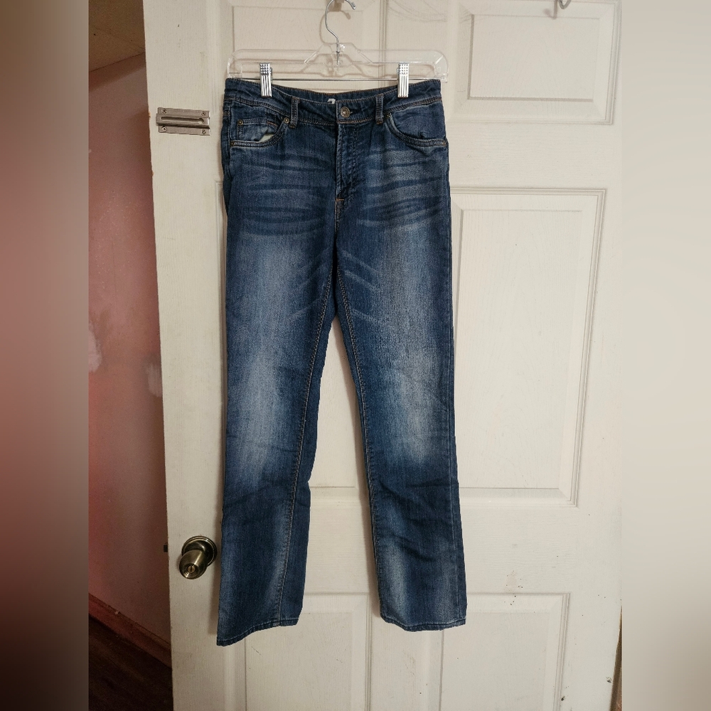 7 FOR ALL MAN KIND SLIMMY JEAN: EXCELLENT CONDITION: SIZE 14